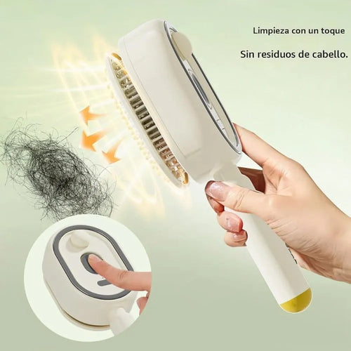 Cepillo Eléctrico Masajeador con Pulverizador