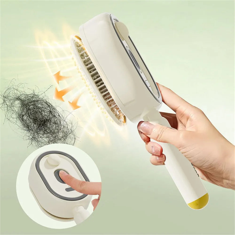 Cepillo Eléctrico Masajeador con Pulverizador