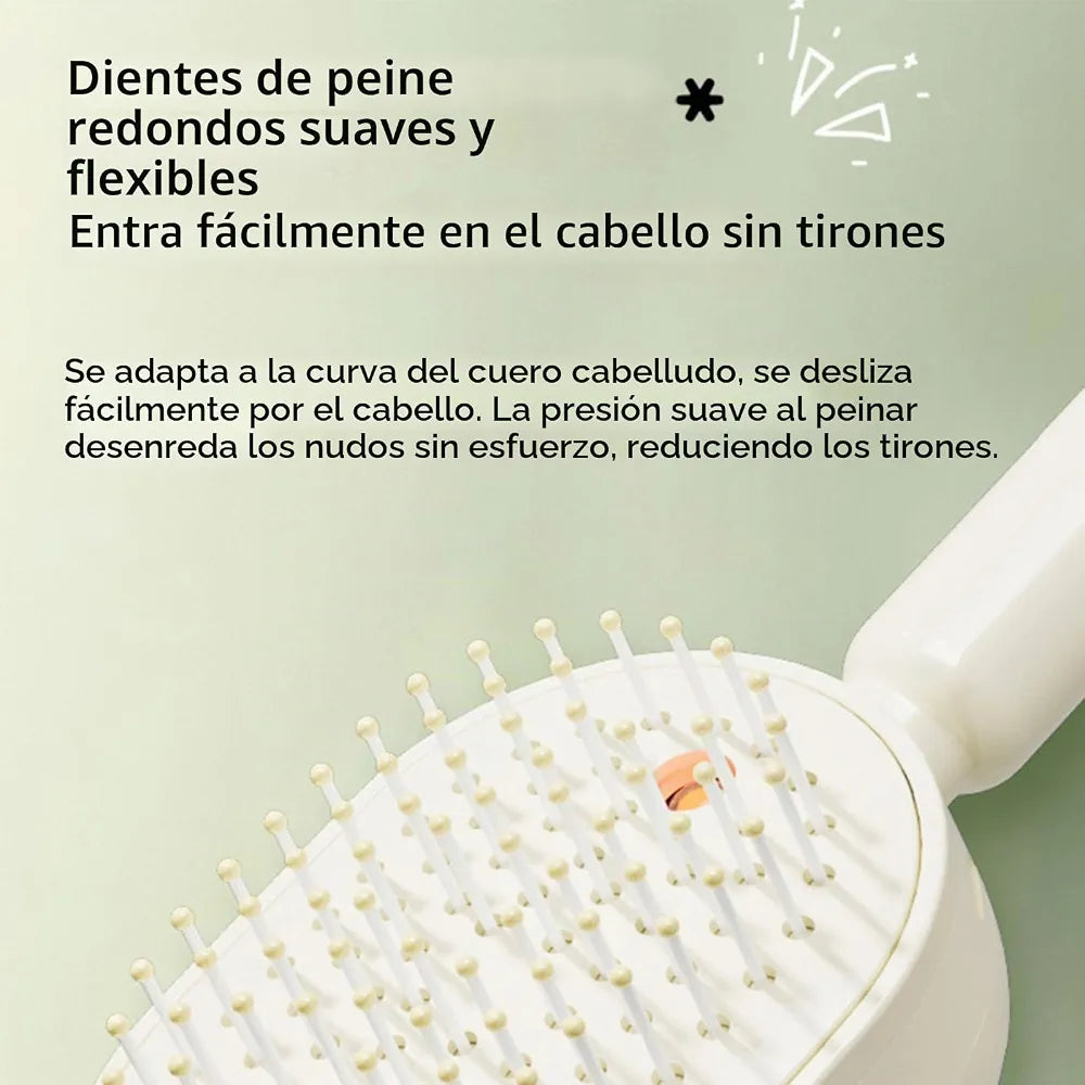 Cepillo Eléctrico Masajeador con Pulverizador